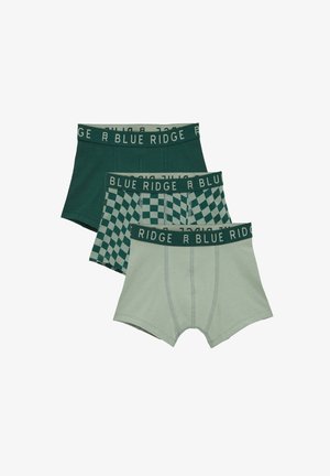 3-PACK - Boxeri - green blue