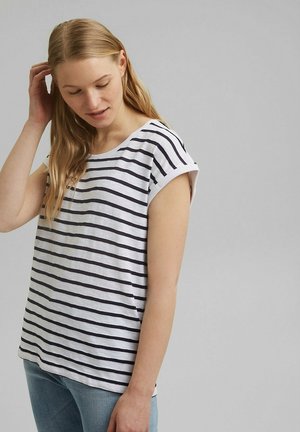 Print T-shirt - navy