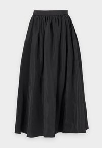 VOLUMINOUS SKIRT - Maksi svārki - black