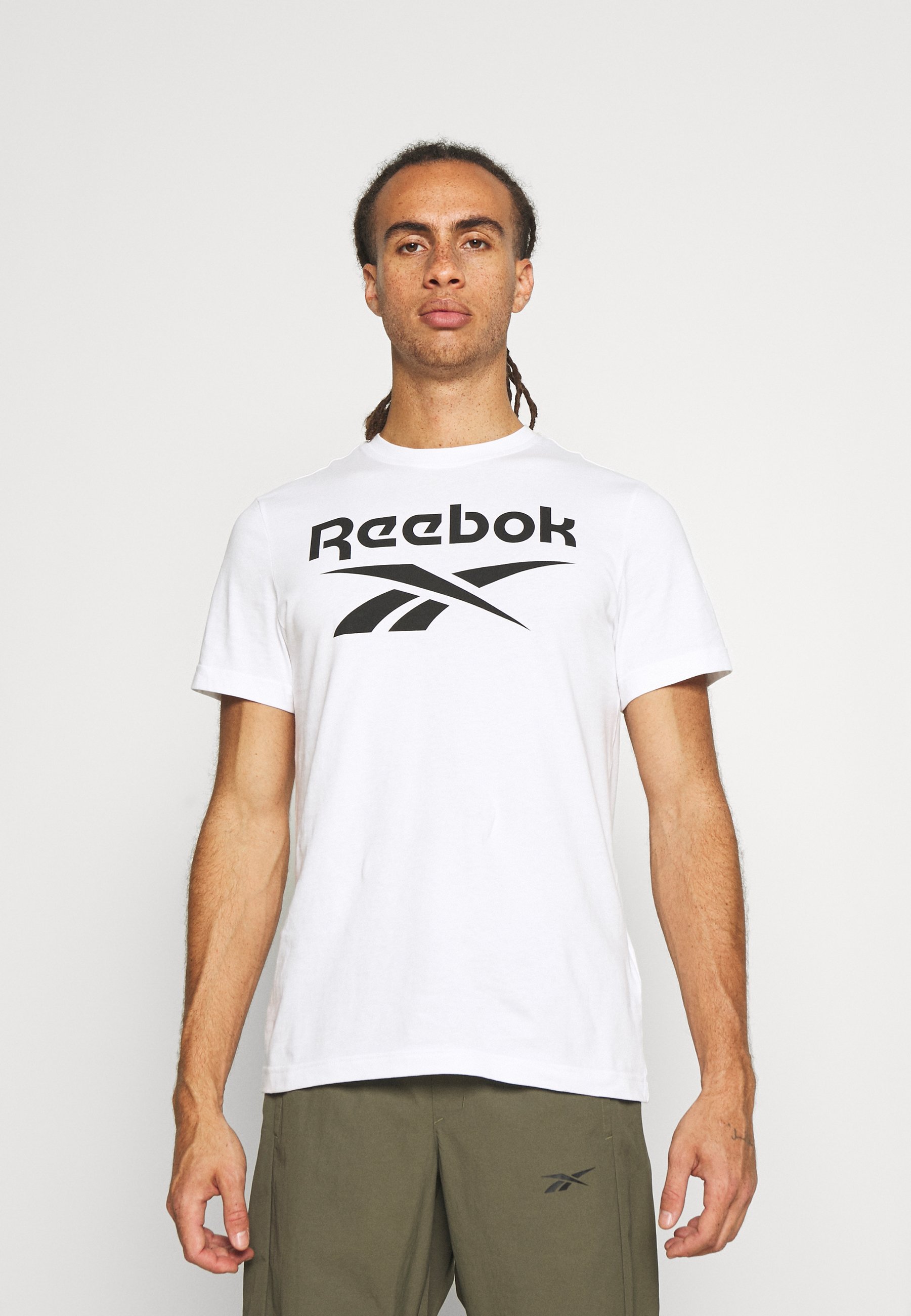 Reebok print white/hvid -