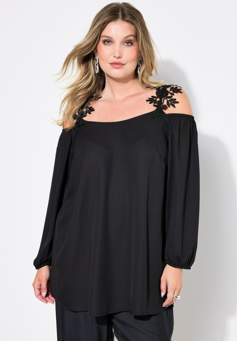 MIAMODA Bluse - black
