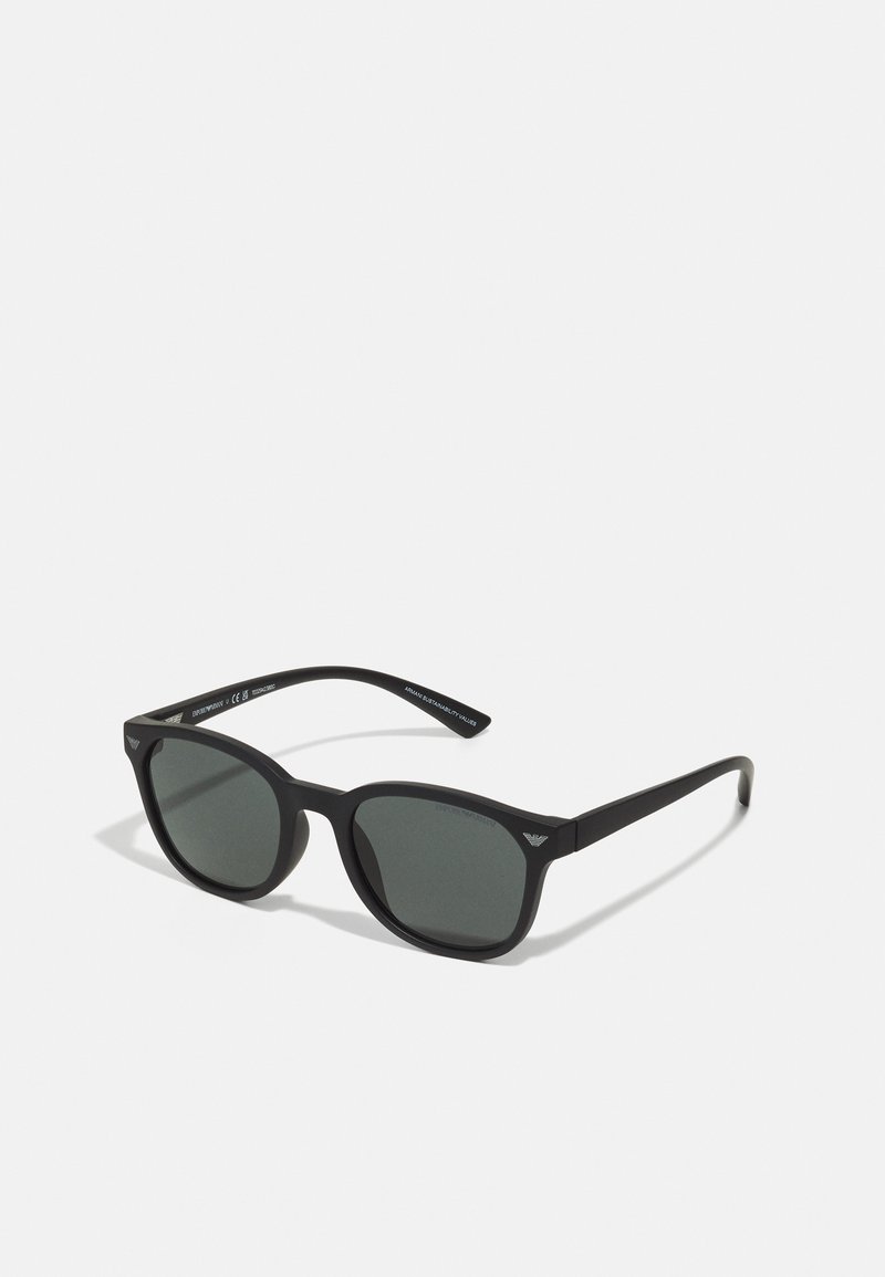 Emporio Armani - Napszemüvegek - matte black/dark grey, Nagyítás