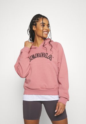 Nebbia ICONIC HERO WITH A HOODIE - Gornji dio trenirke - old rose