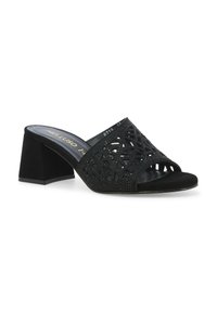 Melluso Ciabattine con tacco - nero