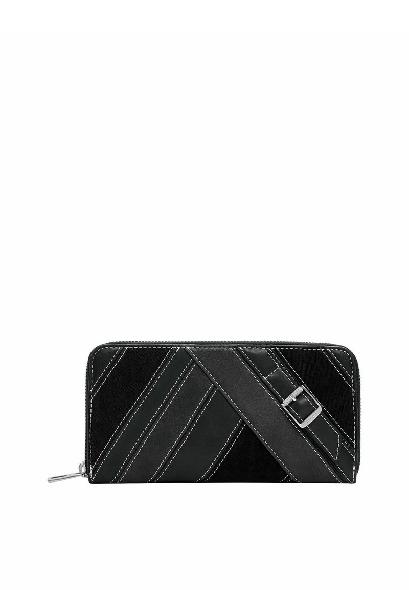 Desigual DECORATIVE STRAPS - Portafoglio - black