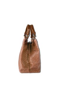 DrachenLeder GEPRÄGTES MUSTER - Handtas - braun