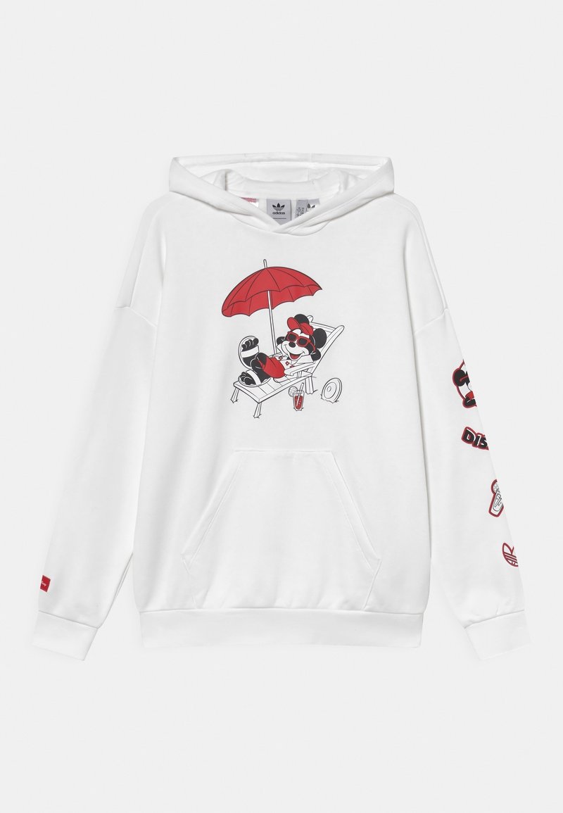 adidas Originals MICKEY MOUSE HOODIE UNISEX - Luvtröja - white