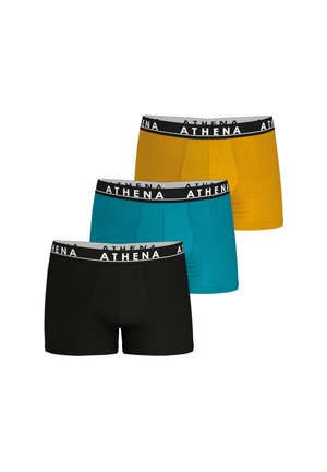 3 PACK - Shorty - noir lagon orange