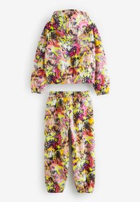 Next GRAFFITI PRINTED JOGGERS SET- REGULAR FIT - Mikina s kapucňou - ecru pink
