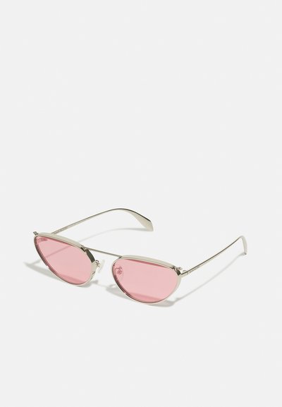 Alexander McQueen Slnečné okuliare - silver-coloured/pink