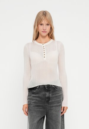 HENLEY - Pullover - sand