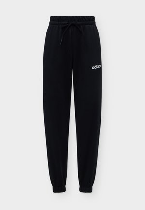 adidas Sportswear, ESSENTIALS LINEAR CUFFED PANTS - Treningo apatinė dalis - black/white