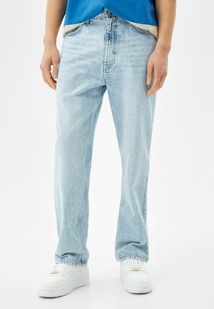 BAGGY  - Straight leg -farkut - light blue denim
