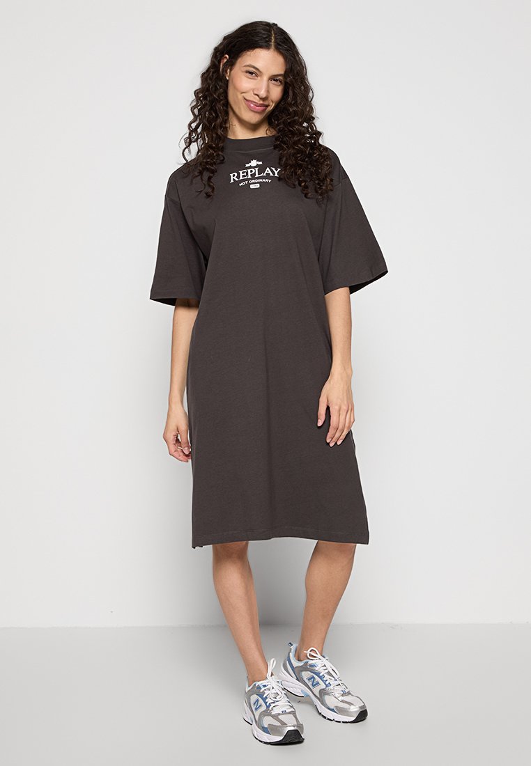 Replay Jerseyjurk zwart Replay Jerseyjurk zwart