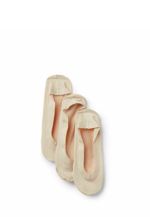 3PACK  - Trainer socks - hautfarben nude