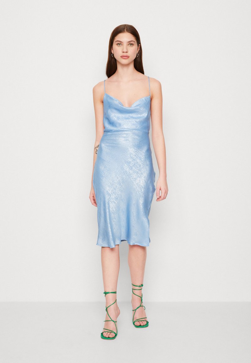 VILA VIARETHA STRAP KNEE BMDC - Cocktail φόρεμα / Φόρεμα για πάρτι - kentucky blue