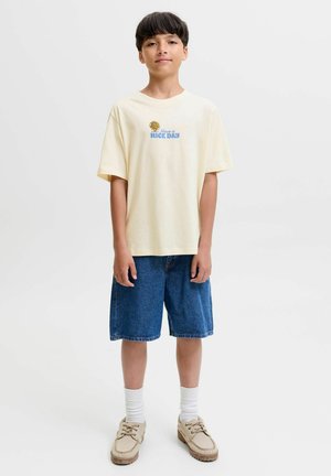 Jack & Jones Junior, - T-shirt z nadrukiem