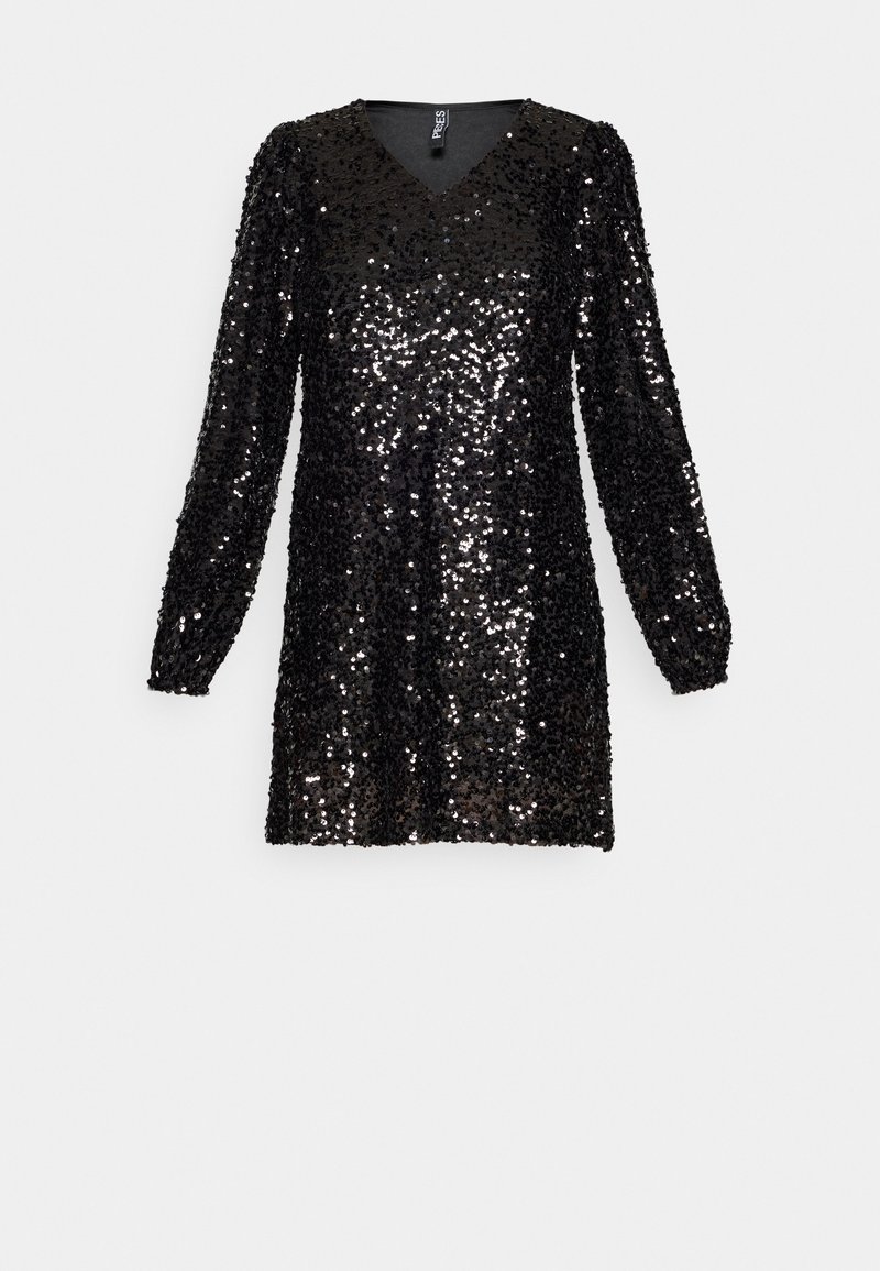 Pieces Cocktailjurk zwart