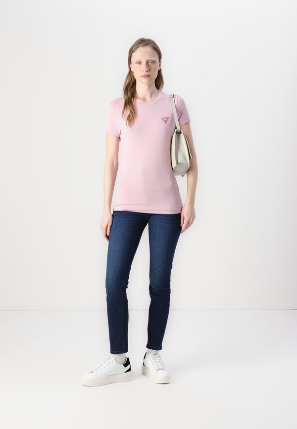 TRIANGLE TEE - Basic T-shirt - lilac cream2