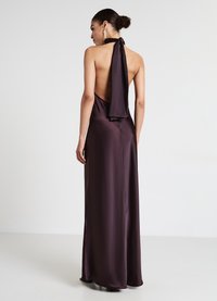 Calliope HALTERNECK  - Robe de cocktail - marrone scuro