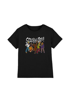 Cotton Soul, SCOOBY DOO! SCOOBY DOO GANG UNISEX - Print T-shirt - black