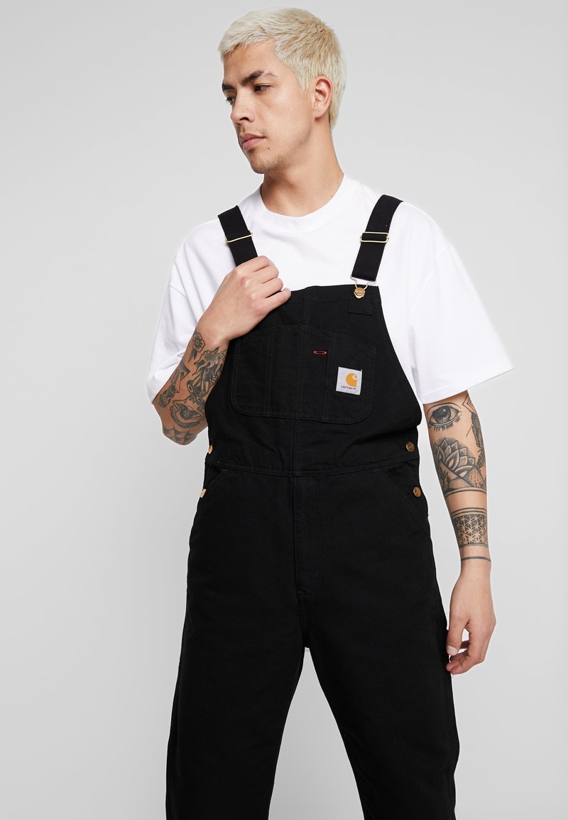 carhartt black overalls men