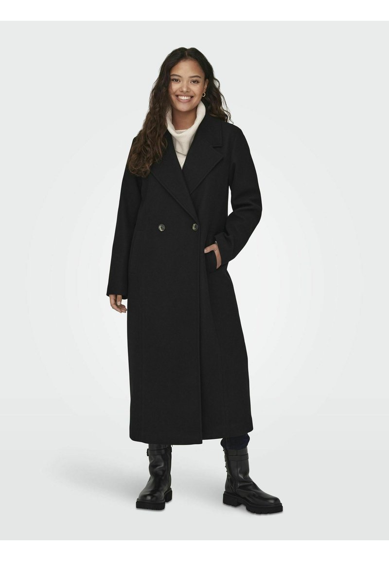 JDY Cappotto classico - black