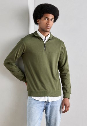 INDICODE JEANS Melegítőfelső - olive