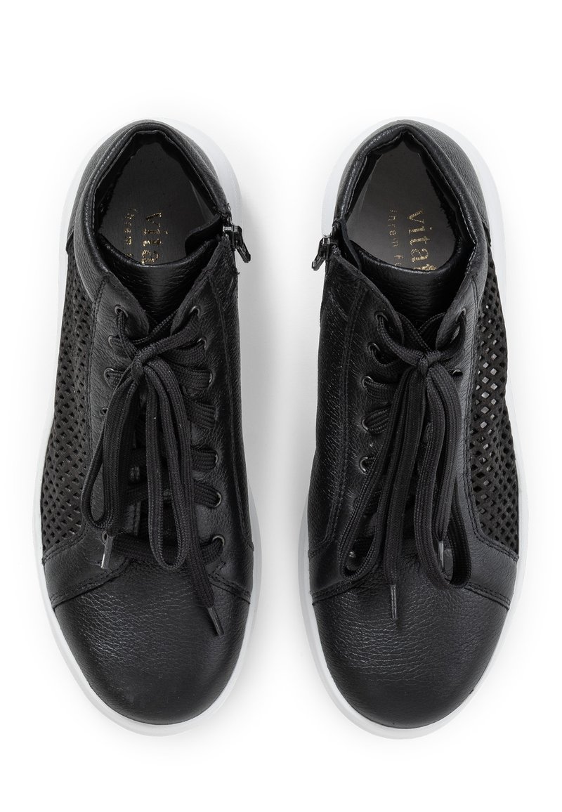 Damen Sneaker low | vitaform HIRSCH Sneaker high schwarz - LE27029 Damen Sneaker low | vitaform HIRSCH Sneaker high schwarz - LE27029