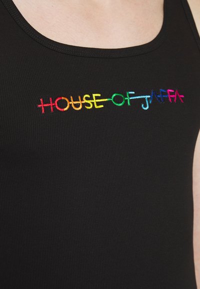 HOUSE OF JAFFA LOGO UNISEX - Μπλούζα - black