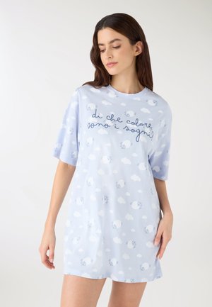 CON STAMPE E SCRITTA - T-shirt con stampa - var carta da zucchero