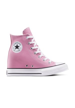 High-top trainers - cliffside rose white black