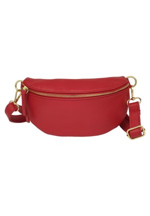 THEWAN., DEMI LUNE - PETIT BANANE - Sac bandoulière - rouge