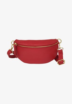 THEWAN., DEMI LUNE - PETIT BANANE - Sac bandoulière - rouge