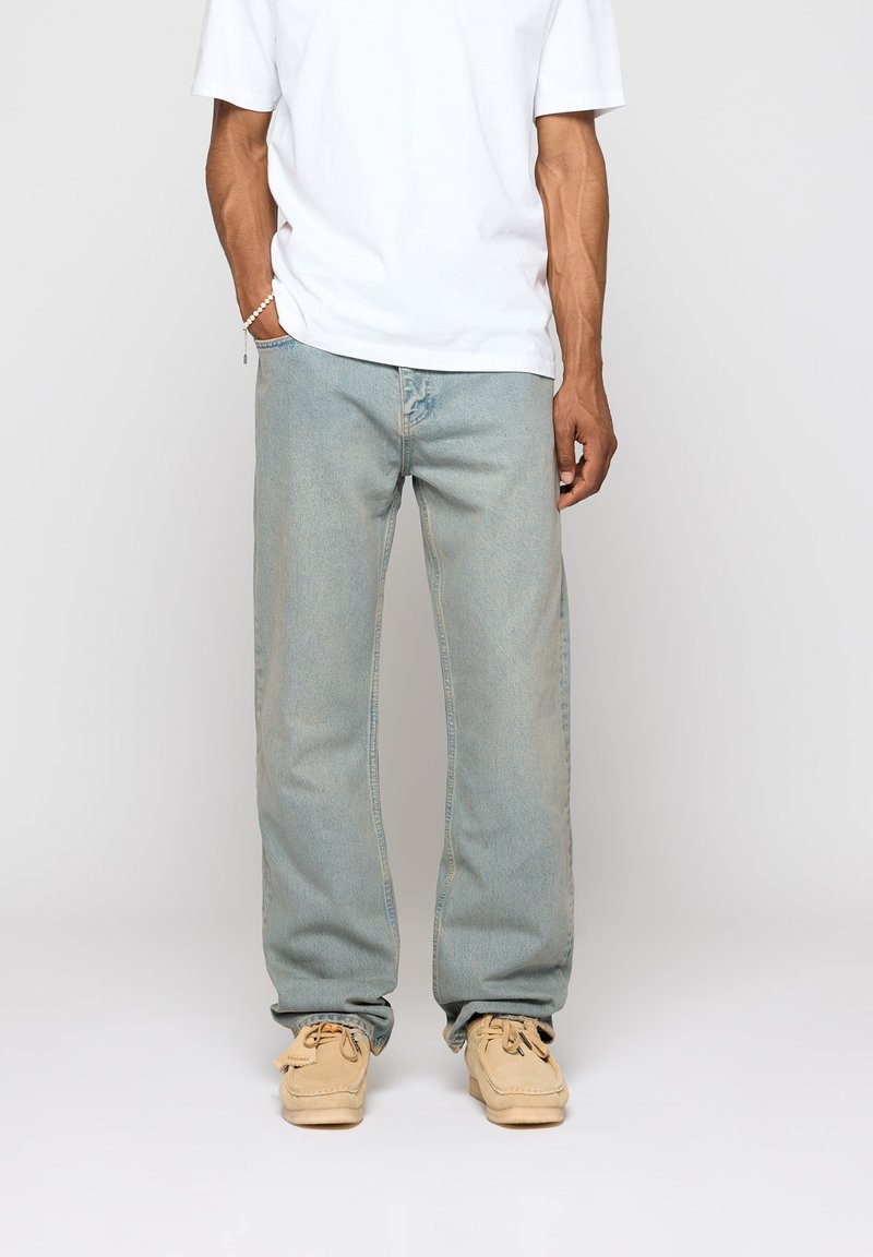 EIGHTYFIVE - DISTRESSED - Jean boyfriend - island blue, Agrandir