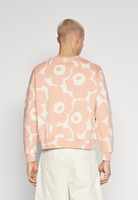 Marimekko LEIOT PIENI UNIKKO UNISEX - Mikina - light pink/off-white
