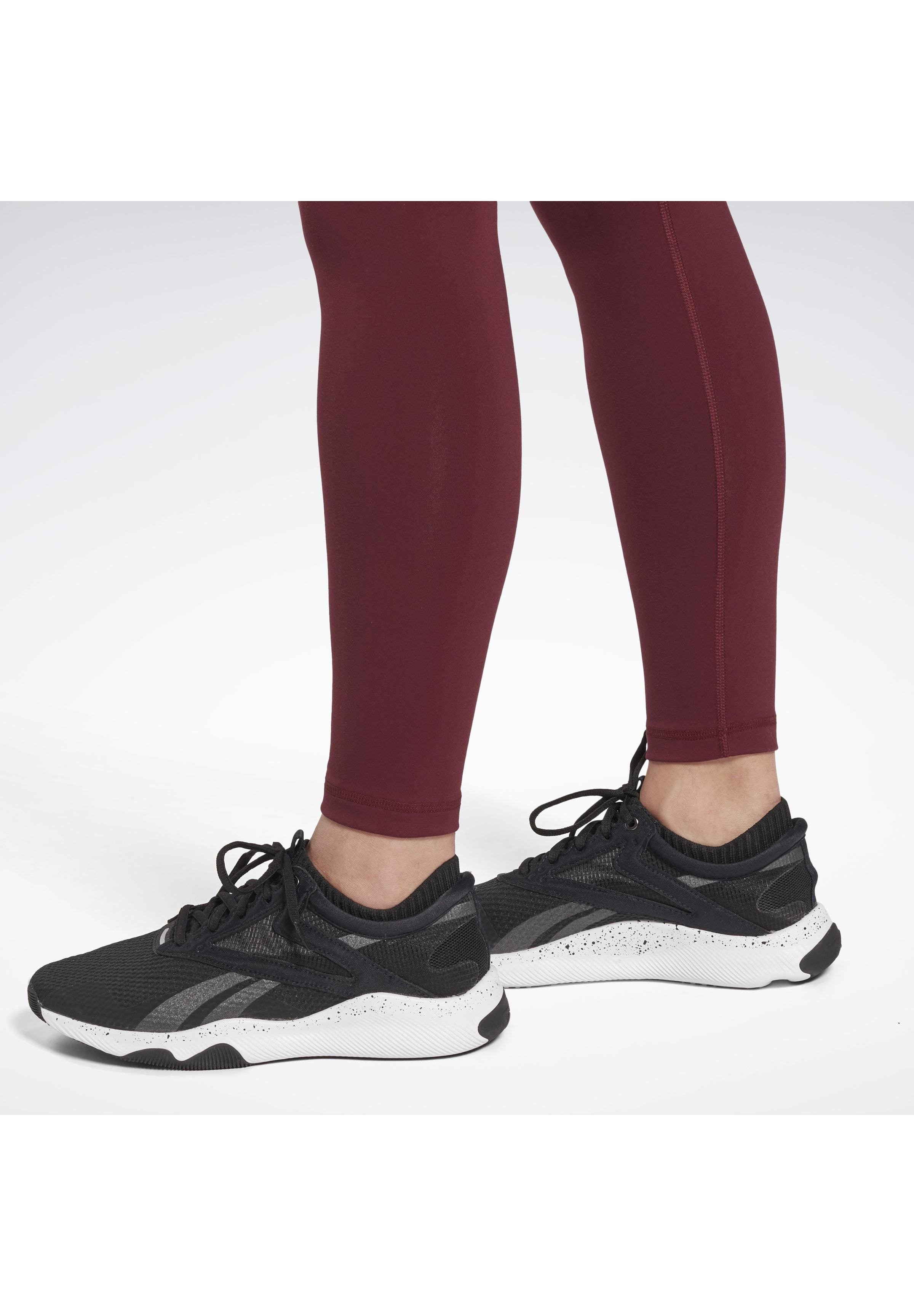 Reebok LUX MATERNITY - Legging - maroon/bordeauxrood - Zalando.nl