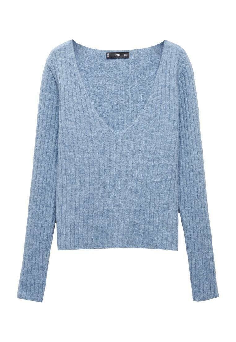 Mango Trui donkerblauw Mango Trui donkerblauw