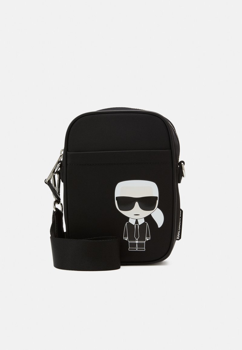 KARL LAGERFELD IKONIK CROSSBODY UNISEX Umhängetasche black/schwarz
