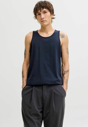 TANK - Top - navy blazer