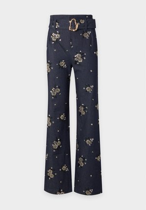 Ida Sjöstedt, SANDOVAL TROUSERS - Straight leg jeans - dark blue