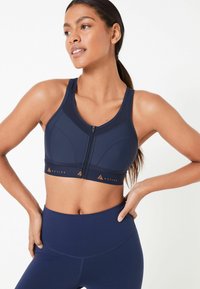 Next - ACTIVE DD ZIP FRONT HIGH IMPACT - Bustier - navy blue Thumbnail-Bild 1