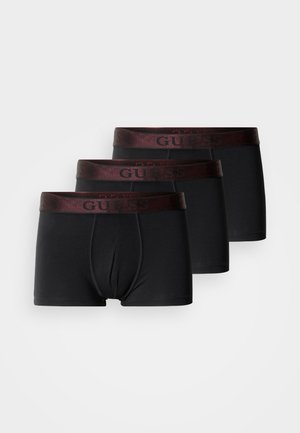 JOE TRUNK 3 PACK - Chiloți boxer - jet black