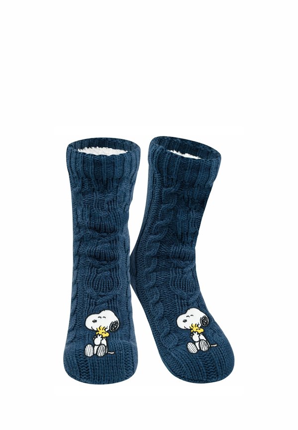 THE PEANUTS HÜTTEN HAUS KUSCHEL - Socken - dunkelblau