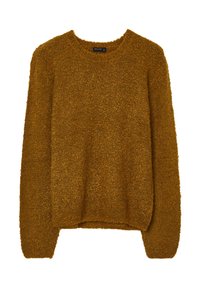 Calliope À COL RAS DU COU EN BOUCLÉ - Jumper - jaune