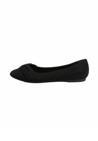 Friends Like These REGULAR FIT - ROUND TOE TWIST FLAT - Balerini - black