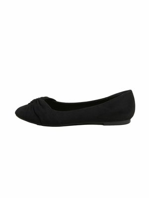 Friends Like These REGULAR FIT - ROUND TOE TWIST FLAT - Balerini - black