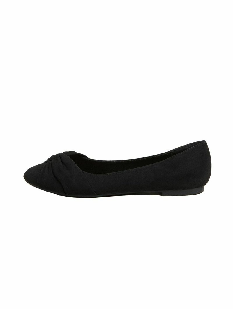 Friends Like These REGULAR FIT - ROUND TOE TWIST FLAT - Balerini - black