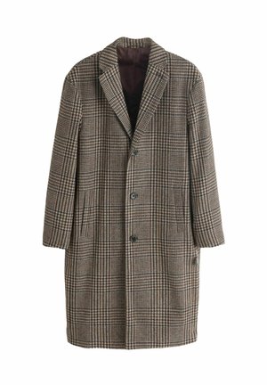 REGULAR FIT -EPSOM - Klassisk frakke - brown check