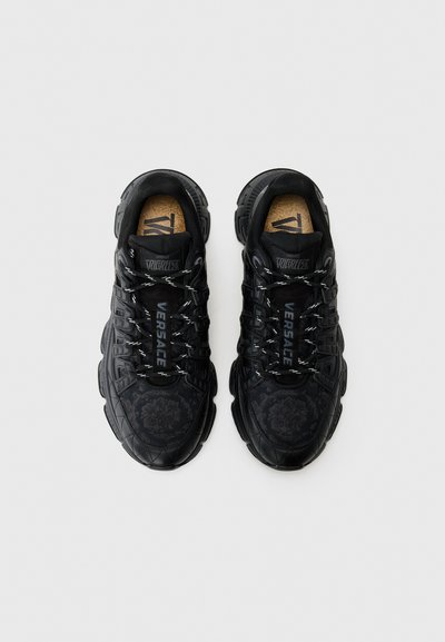Versace Baskets basses - black/anthracite
